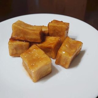 高野豆腐の甘酢煮